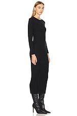 Central Park West Constance Cable Maxi Dress in Black | REVOLVE