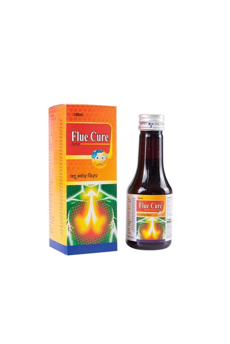 Buy Dr. Veda's Flue Cure Syrup Ayurvedic 100ml - Pack of 5 Online at ...