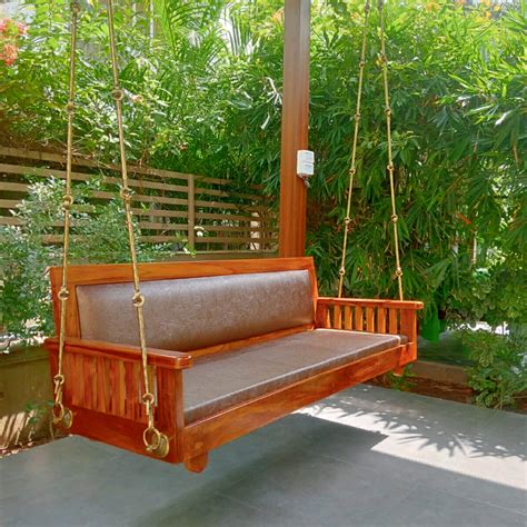 Shop Designer Wooden Hanging Swing | HANGING SWING | House of Jula in ...