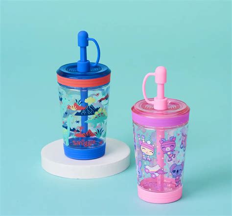 Smiggle Movin No Spill Cup Blue 3Y