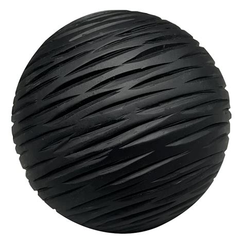 Found & Fable Black Decorative Orb, 4"