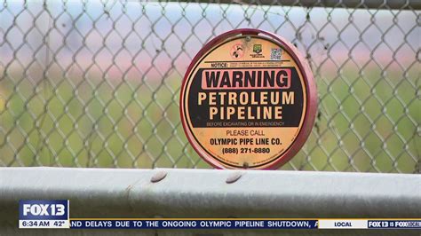 Crews developing repair plan for leak in Olympic pipeline | FOX 13 Seattle