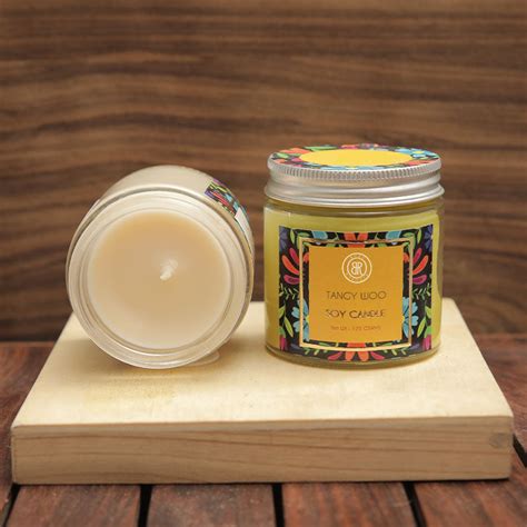Tangy woo soy candle 125 gm – BODY RITUALS