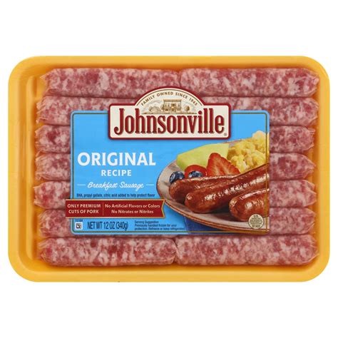 Johnsonville Pork Breakfast Sausage Links - Original Recipe - Shop ...