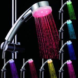 Automatic 7 Colors Changing LED Bathroom Shower Head Water Glow for ...
