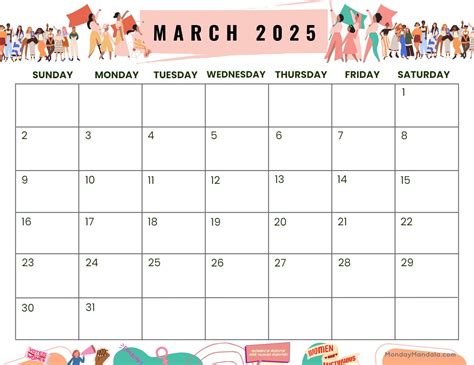 March 2025 Calendar Holidays Linet Edeline