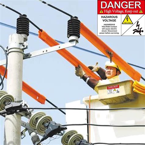 Wootile Hazardous Voltage Safety Warning Sticker 3 X 4 India | Ubuy