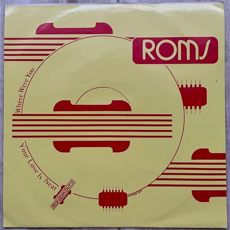 Roms - Where Were You [1980 USA] | PoP’n’RoLL Records