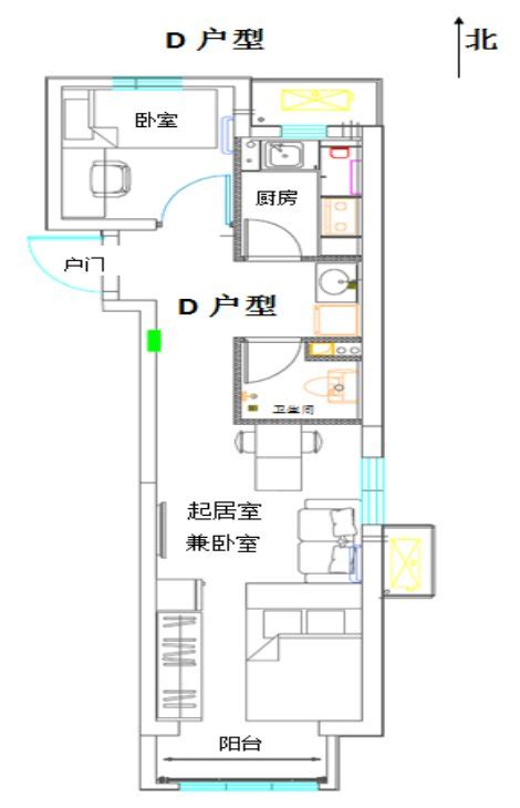 朝阳区燕保·常营家园公租房项目户型图- 北京本地宝