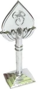 Ayyappantraders Ayyappan Traders Metal Silver Om Vel Idol | Silver Om ...