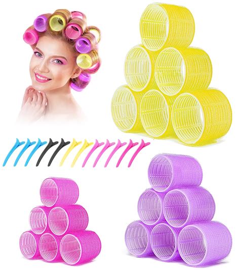 YEVYO Self-Grip Hair Rollers, 30 Packs for Curls at Home 6 India | Ubuy