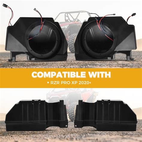 Buy KEMIMOTO 6.5'' Rear Speaker Pods Mount For Polaris RZR PRO XP / XP ...