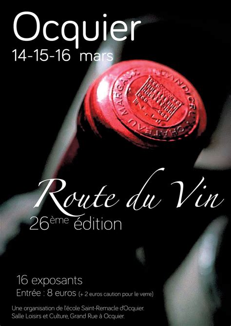 26ème édition de la Route du Vin, Route du Vin d'Ocquier, Clavier, 14 ...