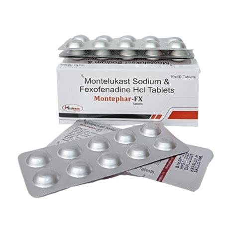 Montephar FX - Montelukast Sodium and Fexoconazole HCL Tabelts ...