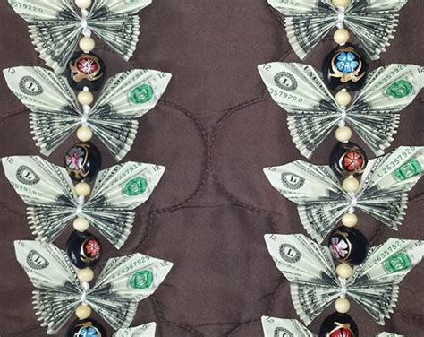 Butterfly Money Lei Tutorial 的图像结果