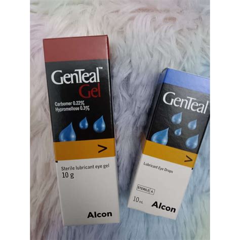 ALCON GENTEAL EYE LUBRICANT EYE DROPS 10ML/GEL 10G | Shopee Malaysia