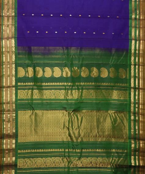 Blue Handloom Gadwal SICO saree – TGSCO Handlooms