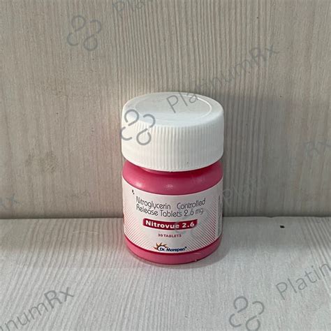 Nitrocontin 2.6mg CR Tablet 30s | Uses, Price & Substitutes
