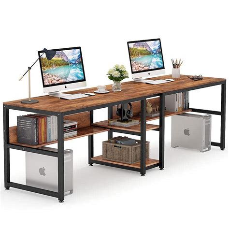 TEKAVO – Double Multi-Utility Office Table Computer Desk for Home ...