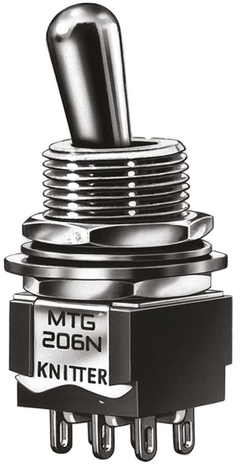 MTG 206 P KNITTER-SWITCH | KNITTER-SWITCH Toggle Switch, Panel Mount ...