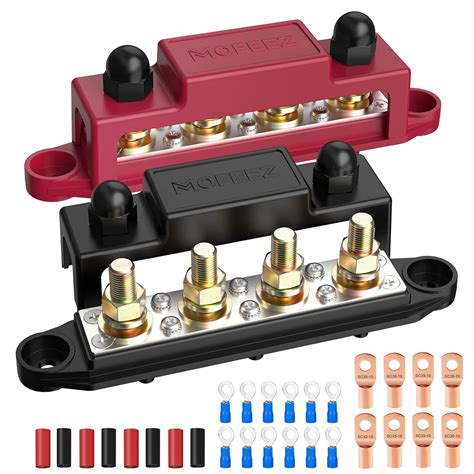 MOFEEZ Power Distribution Block Bus Bar, 4 x 38 Post India | Ubuy