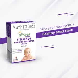 Buy ULTRA D3 NATURAL PINEAPPLE FLAVOUR 400IU VITAMIN D3 FOR INFANTS ...