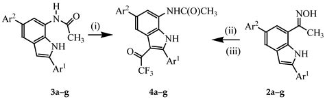 Synthesis and Evaluation of N-(3-Trifluoroacetyl-indol-7-yl) Acetamides ...