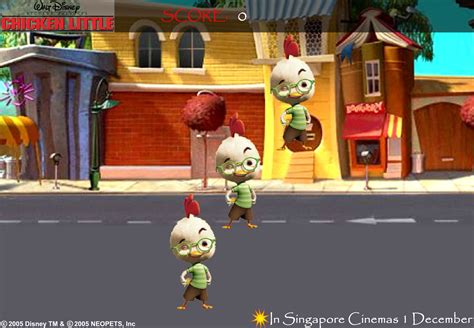 Chicken Little Falling Sky - Play Online on Flash Museum 🕹️