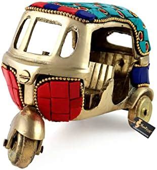 Buy Two Moustaches The Thinking Man Decor Brass Showpiece Online at Low ...