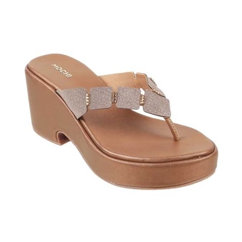 Buy Mochi Women Antique-Gold Casual Slip Ons Online | SKU: 34-218-28-36 ...