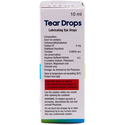 Tear Eye Drops | Uses, Side Effects, Price | Apollo Pharmacy