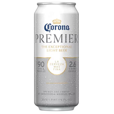 Corona Premier Mexican Lager Import Lower Calorie Light Beer, 4 pk ...