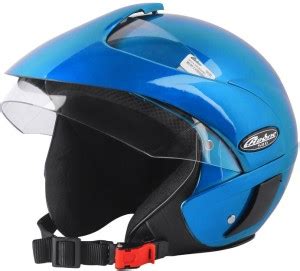 4U SUPREME RB 580 Half Face ISI Marked 100% ABS with Unbreakable Visor ...