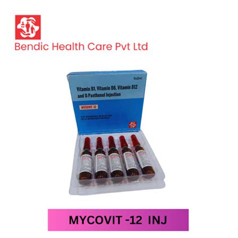 Mycovit 12 - Vitamin B1, Vitamin B6, Vitamin B12 and D-Panthenol ...