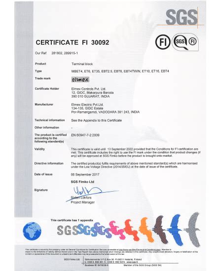 Certified Electrical Wire Termination Technology Company | India