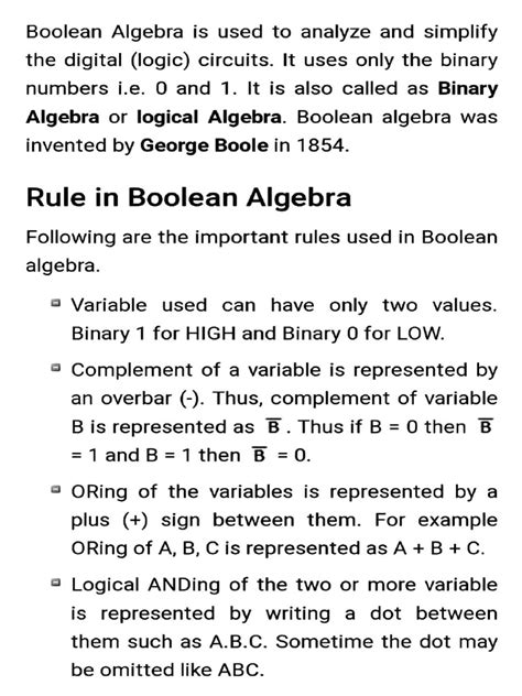 Image result for Boolean Algebra Making Logic Gates