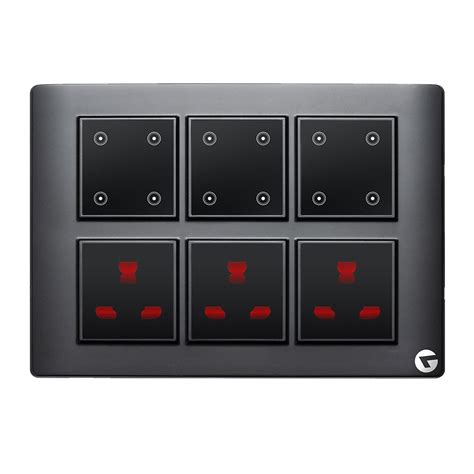 12 module switch board | Smart Touch Switch Panel – Leccy and Genesis