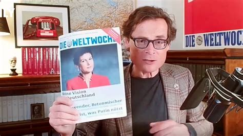 Wagenknechts militaristisches Traktat in der Weltwoche - World ...