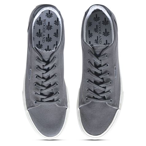 Grey Slip-on shoe for men | WOODLAND