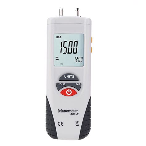 Mengshen Digital Manometer, Professional Digital Air Pressure Meter ...