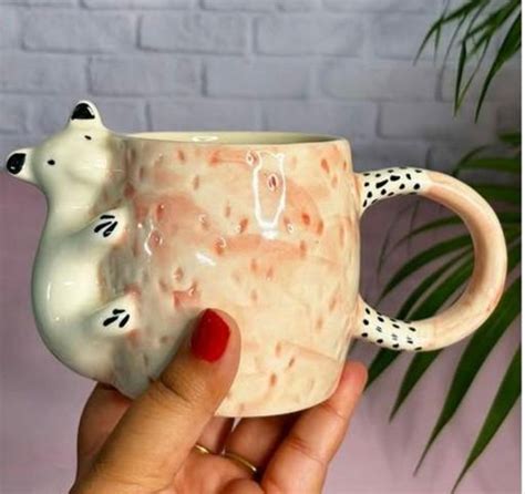 Pinteresty 3D Polar Bear Mug – Dainty Little Shop
