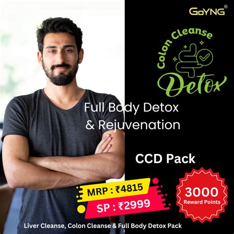WellthyLife Rewards. CCD Pack (Colon Cleansing n Detox)