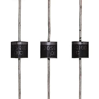 HUABAN 20 Pieces 20SQ100 Schottky Barrier Rectifier Diodes 20A 100V R-6 ...
