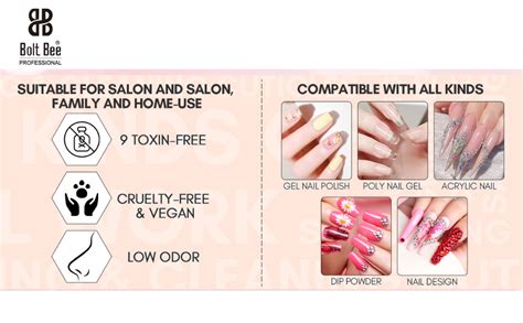 Buy Professional Gel Nail Polish Shiny Top Coat, No-Wipe, High Gloss ...