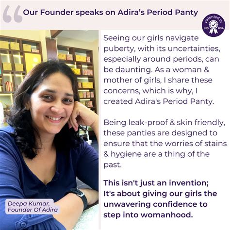 Teen Period Panties For Medium To Low Flow Days By Adira