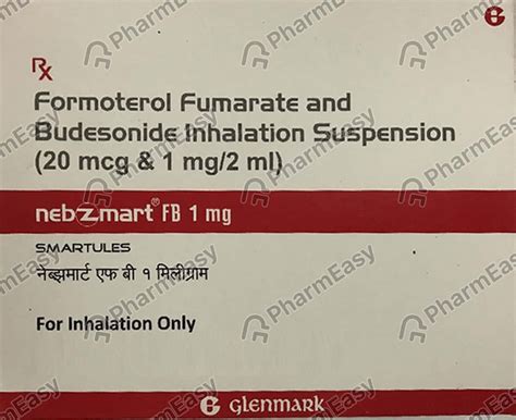 Nebzmart Fb 1mg 2ml Packet Of 7 Smartules: Uses, Side Effects, Price ...