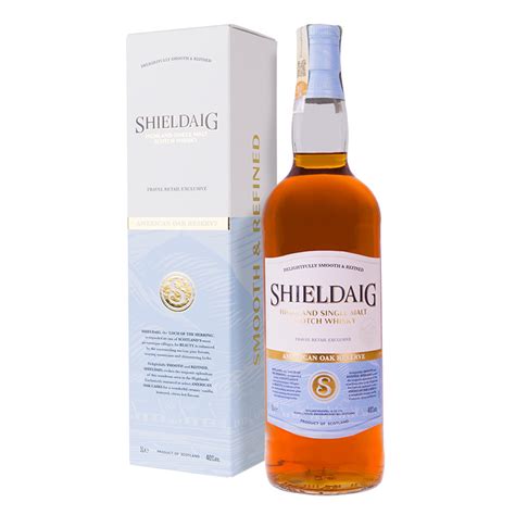 Shieldaig American Oak Reserve Highland Single Malt 1l 40% | ExcaliburShop