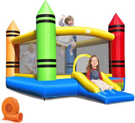 Buy Costzon Inflatable Bounce House, Caryon Bouncy House for Kids 5-12 ...