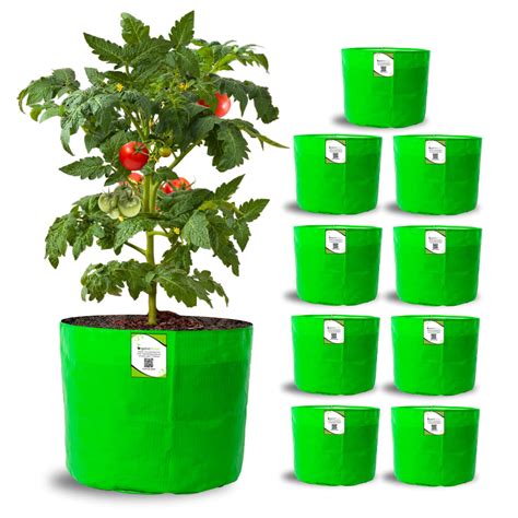 Buy Best Quality HDPE Grow Bags 10x10 inch Online - OrganicBazar