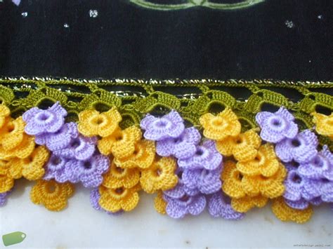 Yazma Kenarı Tığ Oya Modelleri - kadın sitesi kadınca örgü dantel